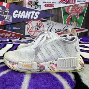 Size 11k - Adidas NMD R1 Boost Tie Dye Green White Red Watercolor Ultra GX5403‎